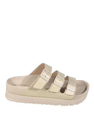 BIRKENSTOCK: サンダル - サンダル - ベージュ