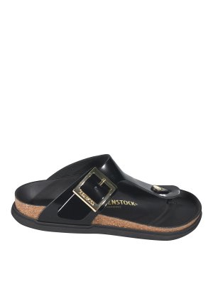 BIRKENSTOCK: サンダル - サンダル - 黒