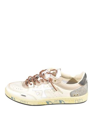 PREMIATA: Chaussures de sport - Baskets - Marron