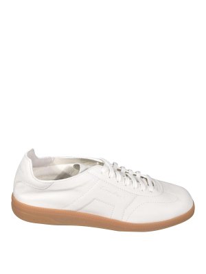 SANTONI: Chaussures de sport - Baskets - Gris Clair