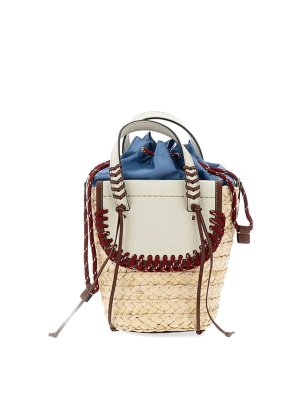CUBA LAB: Bolsos Saco - Bolso Saco - Azul Claro