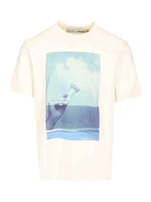 BARBOUR: Tシャツ - Tシャツ - 白