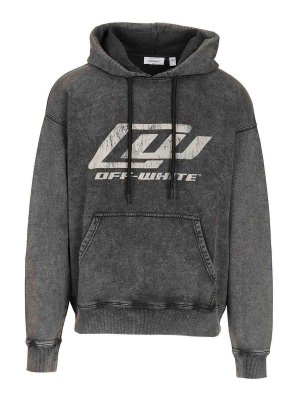 OFF-WHITE: スウェット＆セーター - スウェットシャツ/セーター - 黒