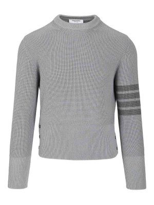 THOM BROWNE: クルーネック - クルーネック - グレー