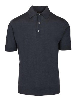 FILIPPO DE LAURENTIIS: Poloshirts - Poloshirt - Hellblau