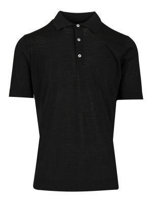 FILIPPO DE LAURENTIIS: polo shirts - Wool Polo Shirt