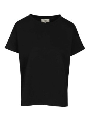 LOULOU STUDIO: Tシャツ - Tシャツ - 黒