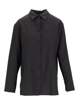 S MAX MARA: Hemden - Hemd - Grau