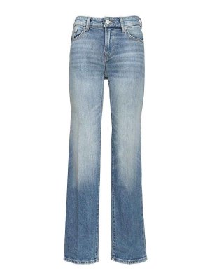 7 FOR ALL MANKIND: Jeans Rectos - Vaqueros Rectos - Azul