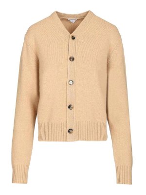 BOTTEGA VENETA: Cárdigans - Cárdigan - Beis