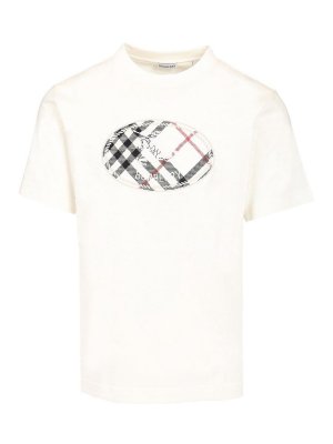BURBERRY: Tシャツ - Tシャツ - 白