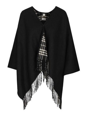 BURBERRY: Mantelle e poncho - Reversible Cape