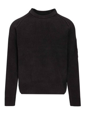 C.P. COMPANY: crew necks - Sweater Made Of Cotton Chenille