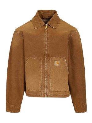 CARHARTT: denim jacket - W Og Arcan Jacket