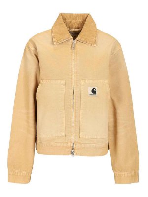 CARHARTT: Chaquetas denim - Chaqueta Vaquera - Marrón