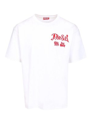 DIESEL: Tシャツ - Tシャツ - 白