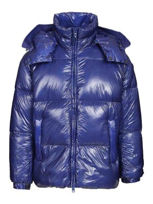 DIESEL: padded jackets - Quilted Taslan Down Jacket