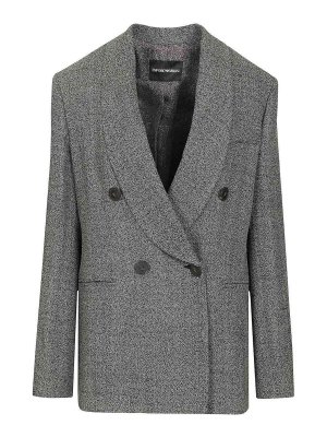 EMPORIO ARMANI: Blazer - Blazer - Grau