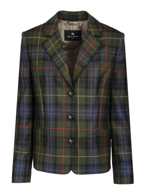 ETRO: blazers - Single-Breasted Blazer