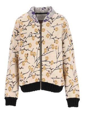 FORTE FORTE: Bomberjacken - Bomberjacke - Weiß