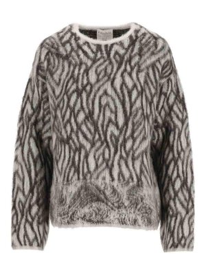 FORTE FORTE: t-shirt - Maglietta piume di airone