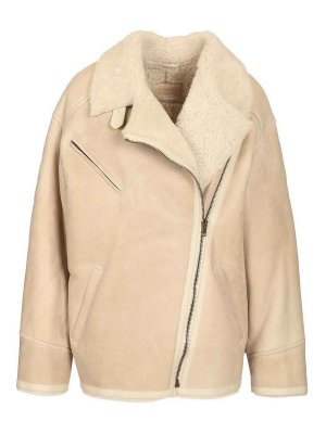 ISABEL MARANT: レザージャケット - レザージャケット - Adelina