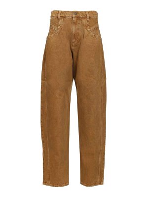 ISABEL MARANT: straight leg jeans - Lisha Barrel Jeans