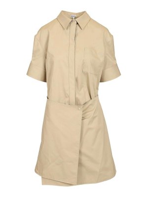 LOEWE: Kurze Kleider - Kurzes Kleid - Beige