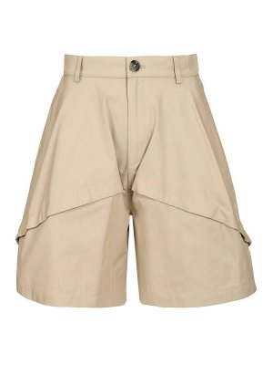 LOEWE: トラウザーショーツ - ショートパンツ - ベージュ