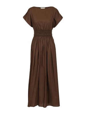MATTEAU: Knielange Kleider - Knielanges Kleid - Braun
