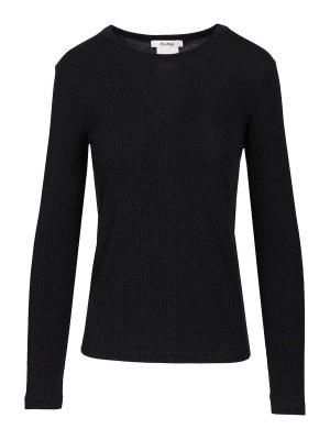 Max Mara: クルーネック - クルーネック - ブルー