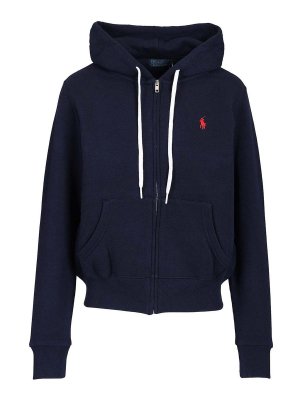 POLO RALPH LAUREN: Sudaderas y suéteres - Sudadera - Azul