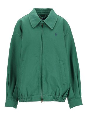 POLO RALPH LAUREN: カジュアルジャケット - カジュアルジャケット - 緑