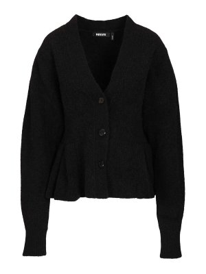 ROTATE Birger Christensen: Cárdigans - Cárdigan - Peplum