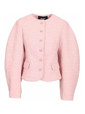 ROTATE Birger Christensen: casual jackets - Jacket With Cocoon Sleeves