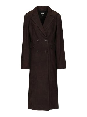 ROTATE Birger Christensen: ロングコート - ロングコート - ブラウン