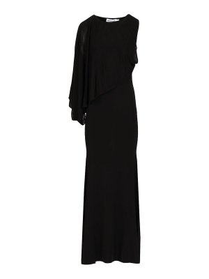 Self Portrait: Vestidos largos - Vestido Largo - Negro