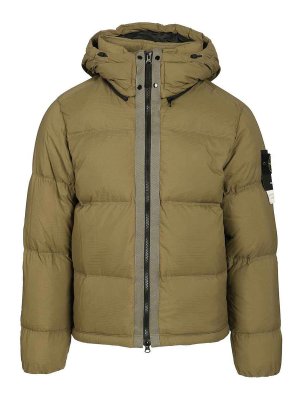 STONE ISLAND: padded jackets - Down Jacket In 66 Ripstop Nylon Cordura