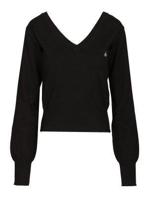VIVIENNE WESTWOOD: クルーネック - クルーネック - 黒