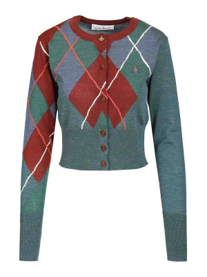 VIVIENNE WESTWOOD: Cárdigans - Cárdigan - Argyle