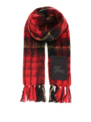 BURBERRY: Bufandas y pañuelos - Bufanda - Rojo