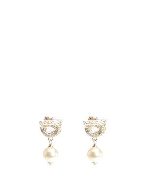 SALVATORE FERRAGAMO: Pendientes - Pendientes - Dorado