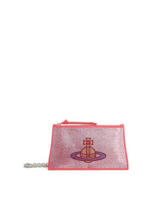 VIVIENNE WESTWOOD: クラッチバッグ - クラッチバッグ - ピンク