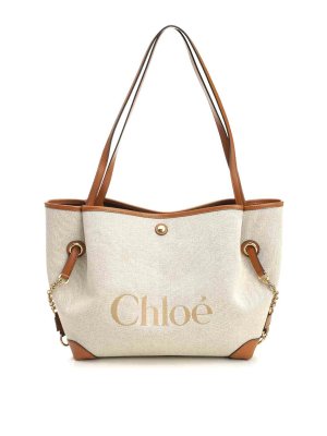 CHLOE': Bucket bags - Chlo Clover Canvas Bag