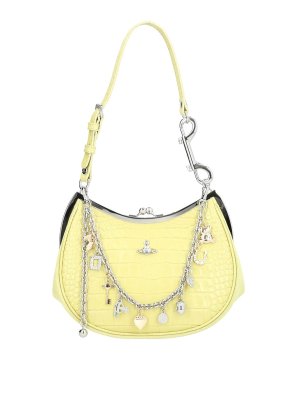 VIVIENNE WESTWOOD: ショルダーバッグ - ショルダーバッグ - 緑
