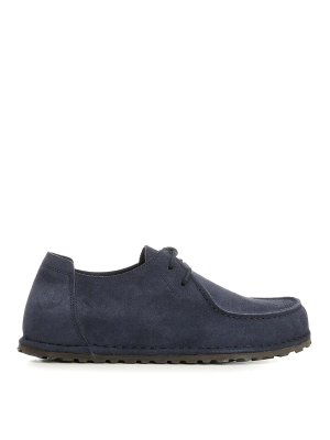 BIRKENSTOCK: レースアップシューズ - 編み上げ靴 - ブルー