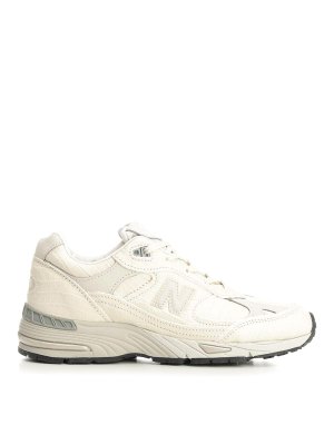 NEW BALANCE: trainers - 991 Seaker I Crocodile-Prit Leather