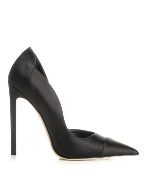 JIMMY CHOO: scarpe décolleté - Collettore Brigitte In Raso Nero