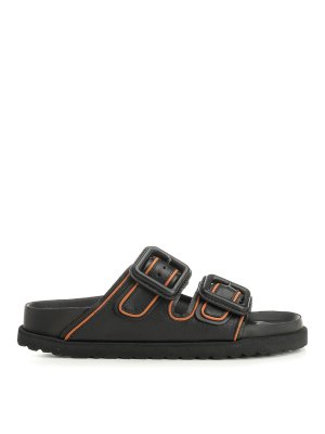 BIRKENSTOCK: Sandalen - Sandalen - Schwarz