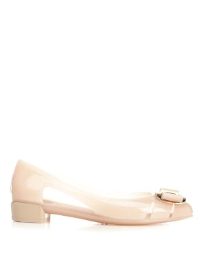 SALVATORE FERRAGAMO: Bailarinas - Bailarinas - Rosado